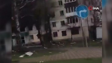 Rus askerlerinden temizlenen Borodyanka’da büyük yıkım