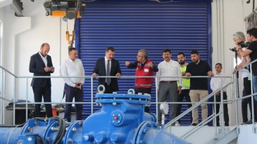 Bandırma’da atık su arıtma tesisinin yapımı hız kazandı
