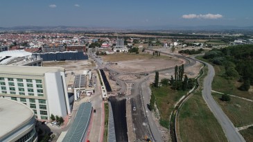 OSB İKİNCİ KISIM YOLU TRAFİĞE AÇILIYOR