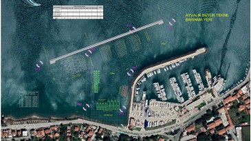 AYVALIK’TAKİ TEKNE BARINMA YERİ ONAYLANDI