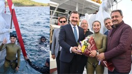 Su altında masalsı yolculuk başladı