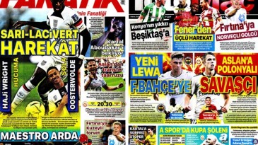 SPOR’UN MANŞETLERİ
