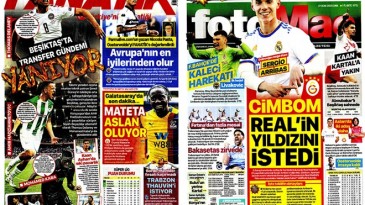 “LİGLER” SPOR MANŞETLERİ