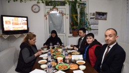 BAŞKAN AVCI GÖNÜL SOFRASINDA