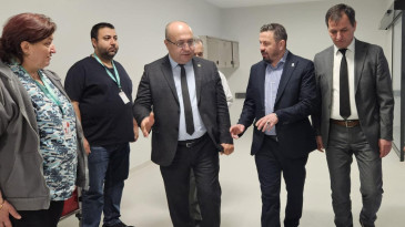 AK Parti İl Başkanı Mehmet Aydemir’den Devlet Hastanesi Yeni Bina Ziyareti