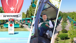 DSİ’NİN MAKİNE PARKINA 25 TREYLER ÇEKİCİSİ VE İKİ YÜZER PALETLİ AMFİBİK EKSKAVATÖR KATILDI