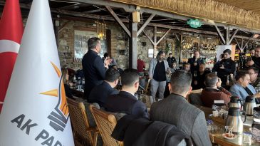 AYDEMİR; GÜRE’DE GAZETECİLERLE BİR ARAYA GELDİ