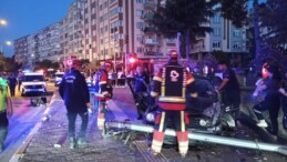 VALİLİK ÖNÜNDE FECİ KAZA: 1 ÖLÜ, 1 YARALI