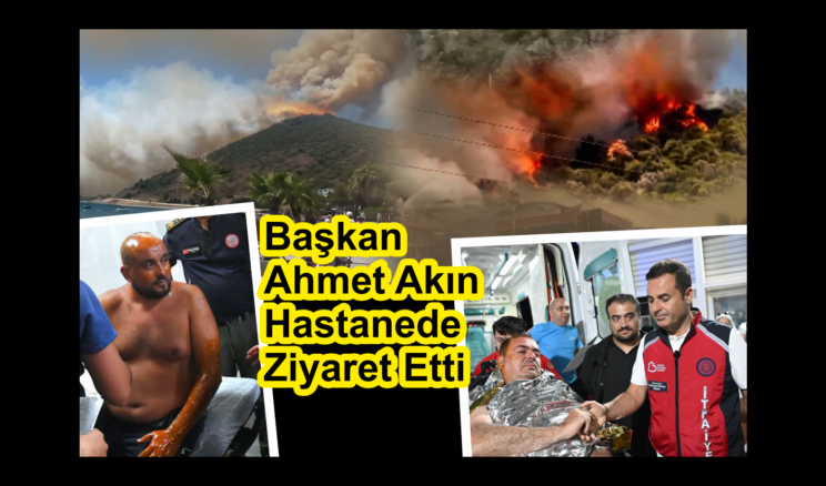 Yangının En Ön Safındaki İtfaiye Daire Başkanı Nazım Ergelen Yaralandı!