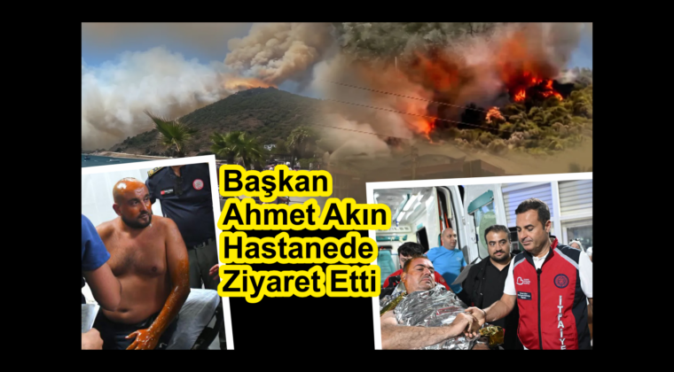 Yangının En Ön Safındaki İtfaiye Daire Başkanı Nazım Ergelen Yaralandı!