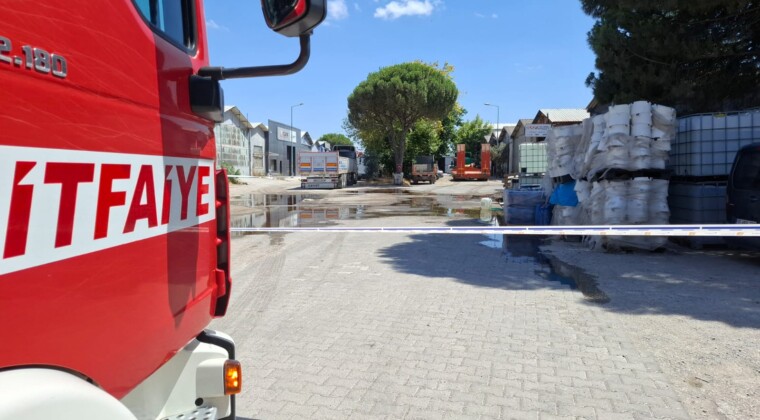 Balıkesir Sanayi Sitesi’nde Kimyasal Sızıntı Alarmı: 52. Sokak Güvenlik Nedeniyle Boşaltıldı