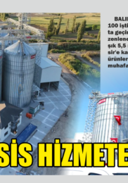 Üreticinin Emeğini Koruyacak Dev Tesis Hizmete Girdi