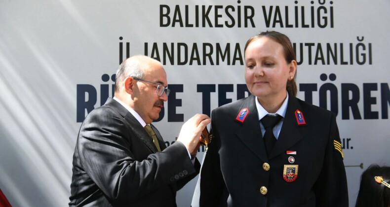Jandarma’da Gurur Günü: Rütbeler Takdim Edildi