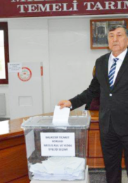 Balıkesir Ticaret Borsası’nda Mehmet Çetin güven tazeledi
